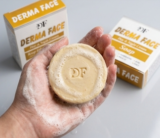 DF Handmade Organic Rice Soap – Natural Brightening & Skin Smoothing Facial Bar