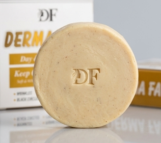 DF Handmade Organic Rice Soap – Natural Brightening & Skin Smoothing Facial Bar