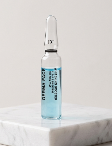 DERMA FACE Professional Whitening Booster – Potent Glass Ampoule Serum for Radiant, Flawless Skin